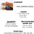 TEHETE 100% Merino Wool Yarn for Knitting 3-Ply Luxury Warm Soft Lightweight Crochet Yarn (Star Blue)...