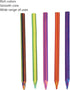 Color Mechanical Pencils, 5.6mm Mechanical Pencil Set with Rainbow Colored Refills...