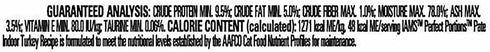 Iams Grain-Free Perfect Portions Indoor Pate` Turkey Recipe (4-Trays = 8 Individual Servings) (Net Wt 1.3 Oz Each)...
