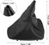 X AUTOHAUX Shift Boot Cover Gear Shift Knob Handbrake Gaiter Boot PU Leather for BMW E90 E91 E92 E93 3-Series 328i 335i...