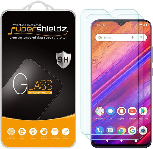 Supershieldz (2 Pack) Designed for BLU G9 Pro Tempered Glass Screen Protector, Anti Scratch, Bubble Free...