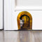 5pcs Interesting Scaredy Mice Mouse Hole 3D Wall Sticker Realistic Decor Decal,Classroom, Home, Bedroom, Bookcase, Mice and Men, Adorable Wall Déc...