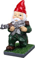 Military Gnomes Funny Army with Guns AK47 Garden Decor Outdoor Statue Figurines Lawn Yard Decoration Resin (B)...