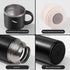 Insulated Water Bottle Travel Coffee Mug Stainless Steel Vacuum Flask Coffee Cups Water Flask for Hot and Cold Drinks 16.23 oz/480ml?Black?...