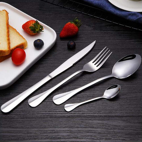 12 Pcs Stainless Steel Forks, Extra Silverware Replacement Flatware Set Forks...