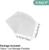 50 Pieces Stamp and Dies Clear Storage Pocket,3.9x3.9inch Scrapbooking Storage Bags for Die Cuts,Resealable Plastic Seal Pockets Folders for DIY C...