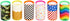 BLUE PANDA 48 Mini Kaleidoscope Style Prism Toys for Kids - Bulk Birthday Party Favors, Vintage-Style Retro Tubes (6 Designs, 1.7x1.1 in)...