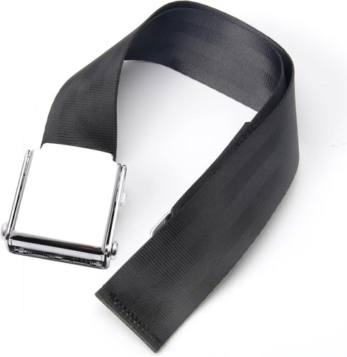 Coolrunner Airplane Seat Belt Extender, Adjustable 7-32" Airplane Seatbelt Extender Fits Most Airlines Free Carrying Case Black...