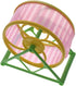 Hamster Exercise Wheel, Silent Running Wheel with Stand for Hamsters, Gerbils, Mice and Other Small Pets, Hamster Wheel Cage (Random Color, 1 PC)...