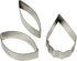 PME Sugarcraft Cattleya Orchid Petal Cutters, Stainless Steel, Set of 3...