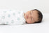 SwaddleDesigns Marquisette Receiving Swaddle Blanket for Baby Boys & Girls, Soft Premium Cotton Muslin, Best Shower Gift, Pastel Blue Little Doggi...