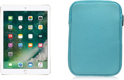9-10 Inch Tablet Sleeve Bag, HannyBoo Protective Neoprene Zipper Case Cover for iPad 9.7 2018, iPad Pro 9.7, iPad 4/3, iPad Air 2, Surface Go, Gal...