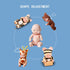 6 Pcs 4 Inch Mini Reborn Baby Dolls Toy Set Realistic Baby Doll with Cute Animal Clothes Gifts for Girls Boys Birthday Christmas...