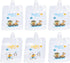 Puree Injection Tool Baby Food Bag Maker Reusable Pure Color Bags Toddler Fruit Squeeze Puree Fillers for Kids 7Pcs/Set(Green) Complementary feedi...
