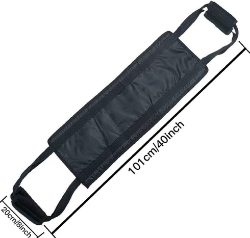 Healthman 40 Inch/101cm Padded Bed Transfer Nursing Sling, Mobile Standing and Lifting Safety Aids for The Disabled, Elderly and Injured, Transfer...