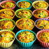 Silicone Baking Cups Muffin Cupcakes Liners Molds Sets in Storage Container Silicone Lunch Box Dividers Bento Box Accessories -36 Pack...