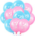 Lecpeting 20 Pcs Gender Reveal Balloons Boy or Girl Letter Balloon 12 Inches Latex Party Balloon for Baby Shower Themed Party Decorations...