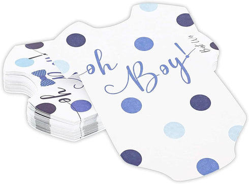 Sparkle and Bash Baby Shower Prediction & Advice Cards - 5 x 7 in, 50 Pack, Brown & Pink Heart - Baby Shower Games & Boy Predictions...