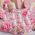 MACTING 2 Dozens 3.5 Inch Feeding Bottle Candy Box with 5 Pcs Artificial Flower Rose for Baby Shower Favor Gift Decoration (Pink)...