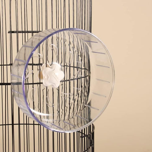 GOLDEAL 6.7Inchs Silent Hamster Wheel, Hamster Toys for Hamster Cage, Super Mute Spinner Exercise Running Wheel for Small Hamsters, Gerbils, or Mi...