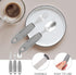 3Pcs Adaptive Utensils Set for Elderly, Weak Hand Grip Weighted & Handicapped, Utensils Silverware Built up Utensils Hand Tremors Spoon | Stainles...