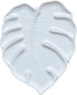Porcelain Watercolor Palette 6.7in Monstera Leaf Artist Professional Ceramic Palette (Porcelain)...
