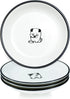 Cute Cartoon Dog Ceramic Seasoning Dishes Sauce Dish Sushi Dipping Bowl Appetizer Plates Tea Bag Holder Serving Dish for Kitchen 5'' (Dog)...