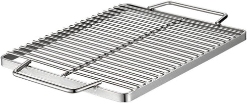 camping moon 304 Stainless Steel 9.6'' x 6.8'' Cooking Grill Grate Cooking Grid Cooking Grate B5-W...