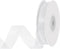 White Sheer Ribbon, 100 Yards 1 Inch White Organza Chiffon Tulle Ribbon for Gift Wrapping Crafts Flower Bouquet Wedding Invitation Party Home Deco...