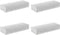 White Tone Aluminium Radiator Heatsinks Cooler Fin Aluminum Heat Sink for Power Amplifier Transistor 40mm x 100mm x 18mm (Pack of 4)...