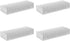 White Tone Aluminium Radiator Heatsinks Cooler Fin Aluminum Heat Sink for Power Amplifier Transistor 40mm x 100mm x 18mm (Pack of 4)...