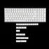 YMDK 124 Key White Blank ZDA XDA V2 Keycaps PBT Keycap for MX Keyboard 104 87 61 Melody 96 KBD75 ID80 GK64 SP84...