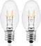 AMI PARTS 22002263 Dryer Light Bulb 10W 120V Fit for Whirlpool Replaces WP22002263 3406124 4344740 PS11739347 AP6006279 (2pcs)