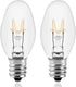 AMI PARTS 22002263 Dryer Light Bulb 10W 120V Fit for Whirlpool Replaces WP22002263 3406124 4344740 PS11739347 AP6006279 (2pcs)