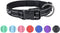 EXCELLENT ELITE SPANKER Reflective Dog Collar Classic Soft Padded Breathable Nylon Adjustable Pet Collar with Quick Release Buckle for Boy Girl Ma...
