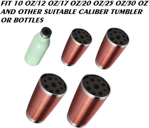 10PCS Cup Turner Foam Tumbler Spinner Tumbler Insert Foam Cup Spinner Sponge for 10oz to 40oz Tumblers Cups Water Bottles Work with 1/2 Inch PVC P...