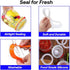 Silicone Replacement Gasket, Airtight Rubber Seals Rings for Mason Jar Lids, Leak-Proof Canning Silicone Fitting Seals for Glass Clip Top Jars (Bl...