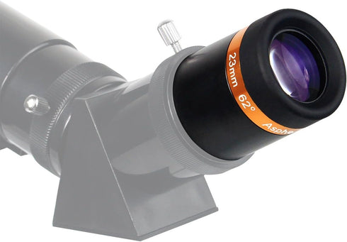 SVBONY Telescope Lens 23mm Telescopes Eyepieces Wide Angle 62 Degree Aspheric Eyepiece Fully Coated Lens for 1.25 inches Astronomic Telescopes...