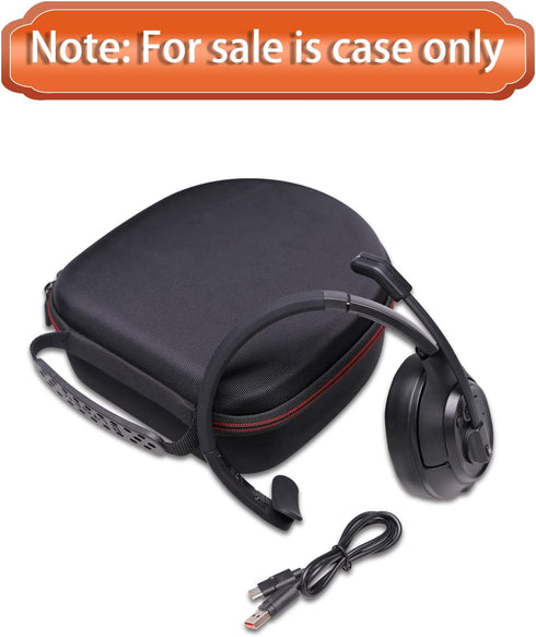 LTGEM Hard Case for BlueParrott B450-XT/B350-XT/S650-XT/B550-XT & JLab Go Work Gen 2 Noise Cancelling Bluetooth Headset - Travel Protective Carryi...