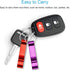 Mcyye 6PCS Colorful Mcyye Beer Bottle Openers, Premium Metal Keychain Bottle Opener, Beverage Bottle Opener for Men, Women, Small and Practical, E...