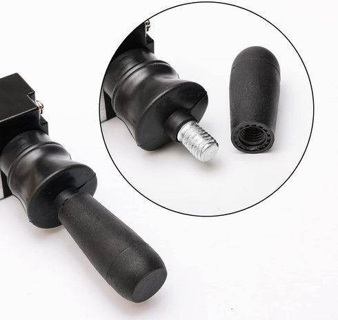 JIUWU 4H210-085 Way Pneumatic Air Hand Lever Operated Valve Solenoid Valve Port 1/4 Inches Manual Control Valves...