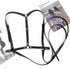 Punk Black Leather Chest Harness Belt for Women Gothic Body Adjustable Waist Belts Dresses Party Accessories...
