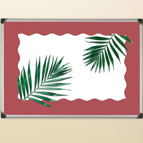 Deep Rose Bulletin Board Border Scalloped Border Trim for Classroom 52ft One Roll...