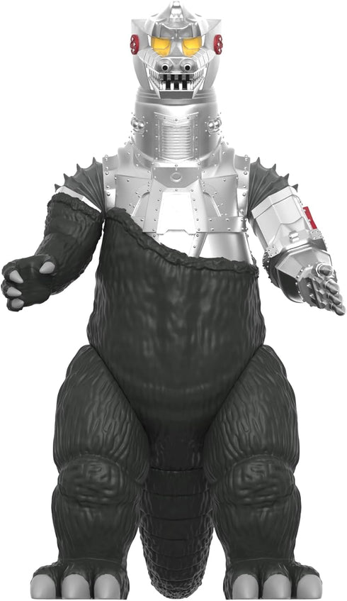 Super7 Toho Godzilla Half-Transformed Mechagodzilla - 3.75" Toho Godzilla Action Figure Classic Movie Collectibles and Retro Toys...