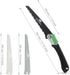 MOSSY OAK 3 in 1 Folding Saw, Pruning Hand Saw with Wood, Metal and PVC Blade, Camping Saw for Backpacking, Hunting and Bushcraft, Pouch Included...