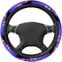 Swono Butterfly Bling Steering Wheel Cover for Men Women Beautiful Butterflies Purple Bling Universal 15 Inch Auto Neoprene Case Anti-Slip Car Whe...