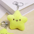 ZORZA 2Pcs Cute Plush Star Keychain Kawaii Star Pendant Keyring with Squeaky Sound Charming Plush Keyring for Backpacks Handbags Purses Fashionabl...