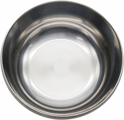 GARASANI 3 Pack Korean Traditional Stainless Steel Good Fortune Rice Bowl with Lid Set (Silver 3Pcs)...
