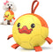 Dog Toys Soccer Ball with Straps - Durable Dog Balls for Small Medium Dogs, Beach Pool Dog Water Toy, Duck Dog Toy, Puppy Dog Birthday Gifts, Herd...