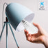 LUXRITE A19 LED Light Bulb 60 Watt Equivalent, CRI90, 5CCT 2700K 3000K 3500K 4000K 5000K, Dimmable, 800LM, Standard LED Light Bulbs 9W, E26 Base, ...